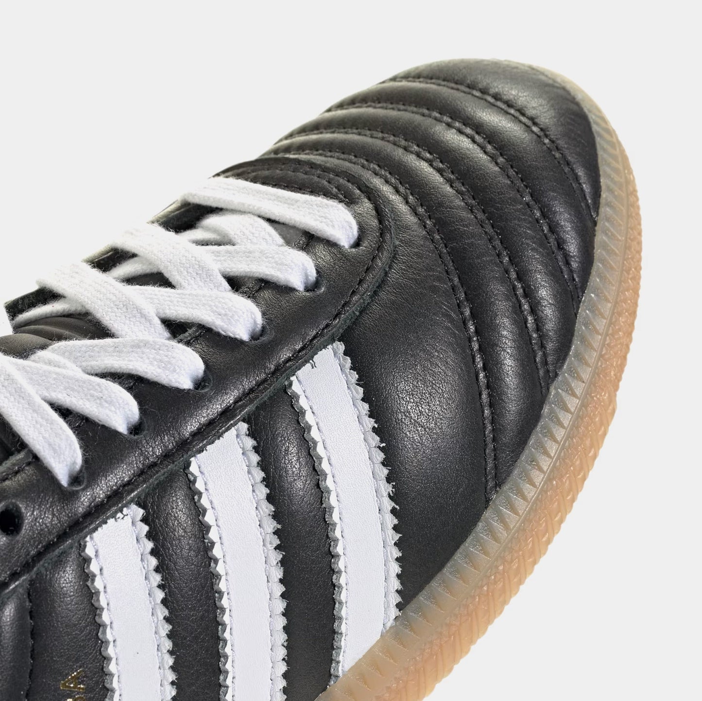 Samba JP Grade School Lifestyle Shoes (Core Black/White/Gum)