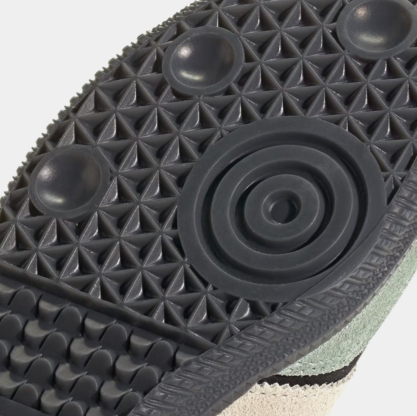 Samba OG Womens Lifestyle Shoes (Core Black/Alumina/Silver Green)