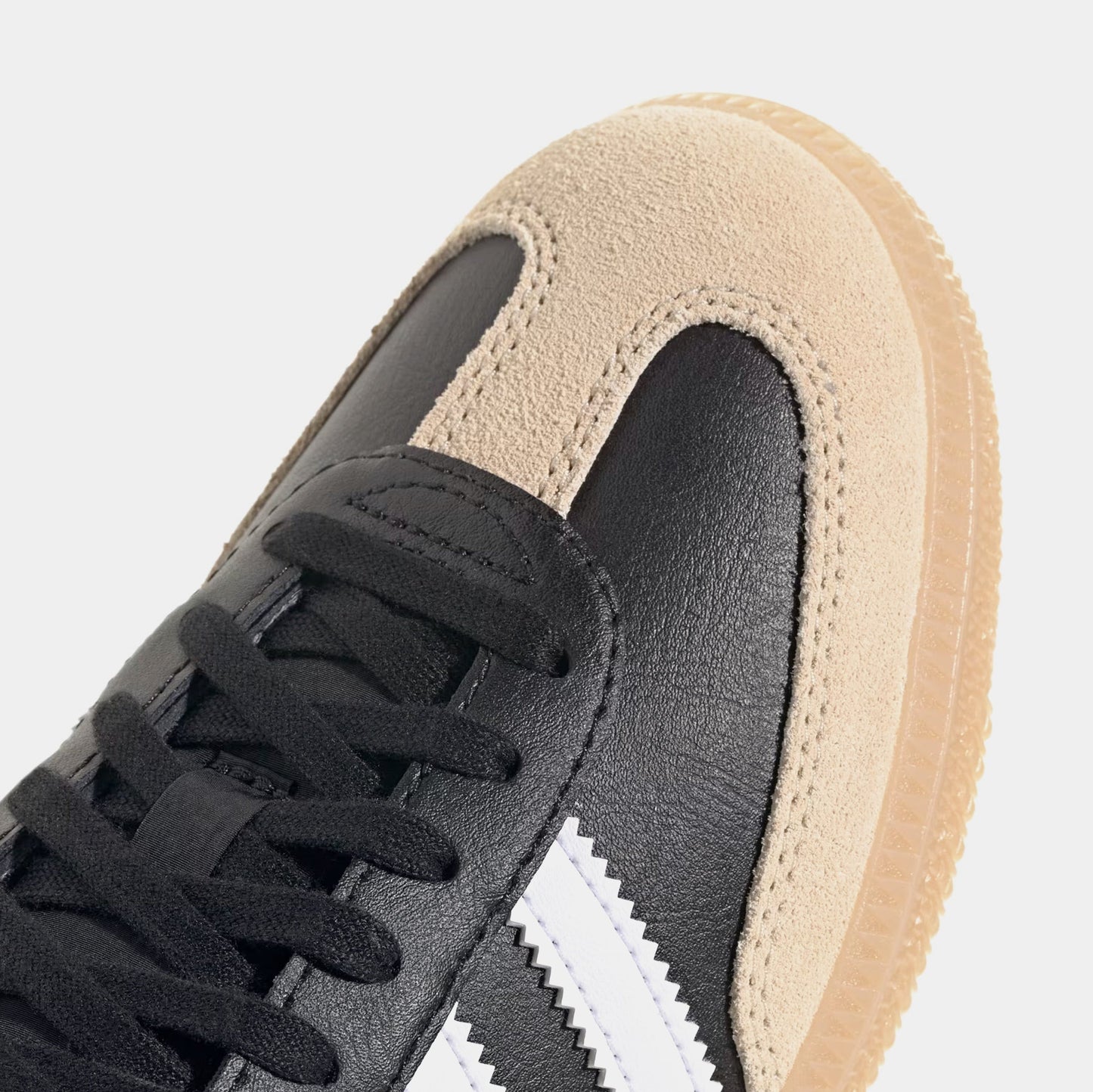 Samba OG Grade School Lifestyle Shoes (White/Black/Beige)