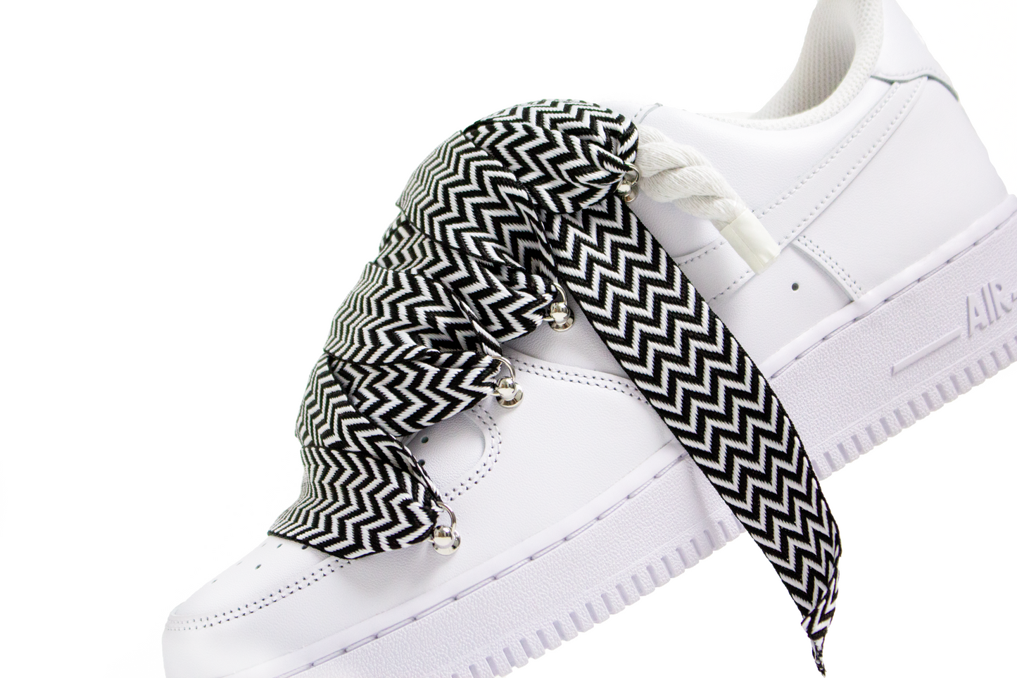 AIR FORCE 1 BLANCHE LANVIN OG NOIR