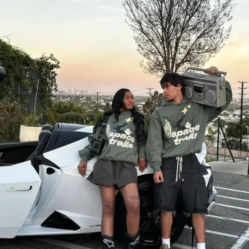 Sweat à capuche Broken Planet Space Trails