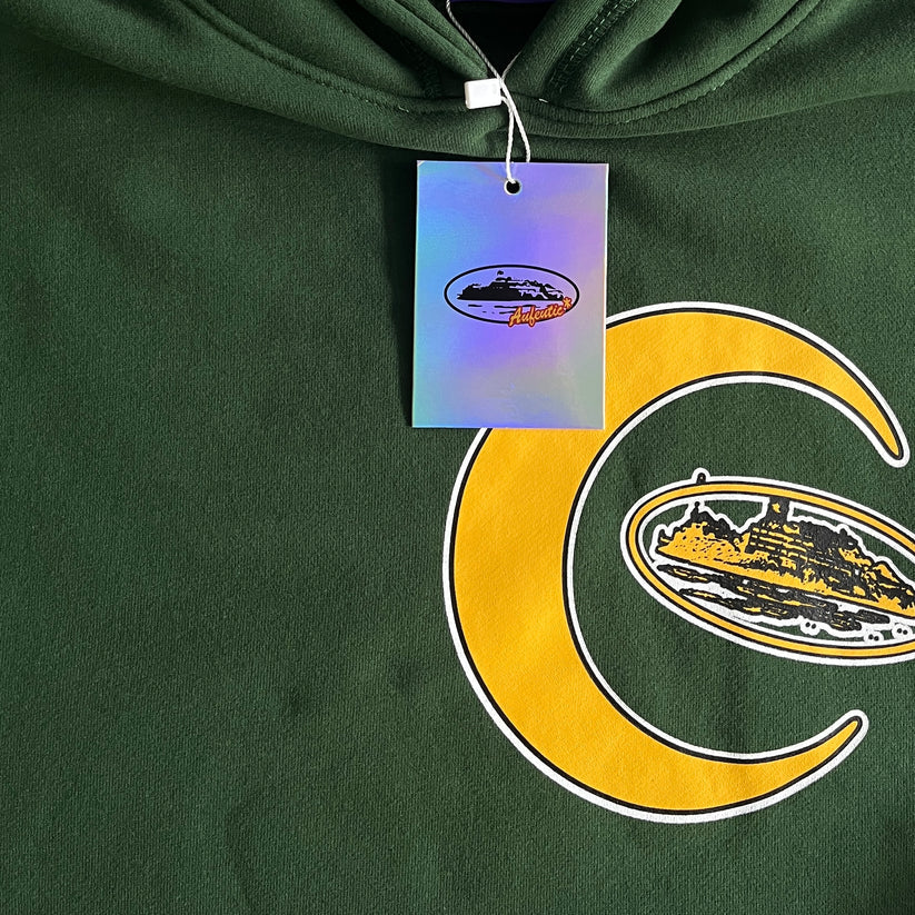 Sweat à capuche Corteiz Crescent - (VERT)