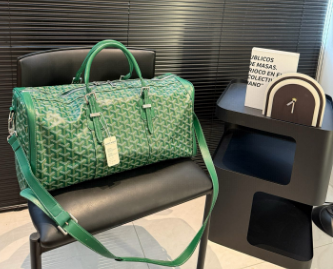 Sac de voyage Goyard Boston 50 vert