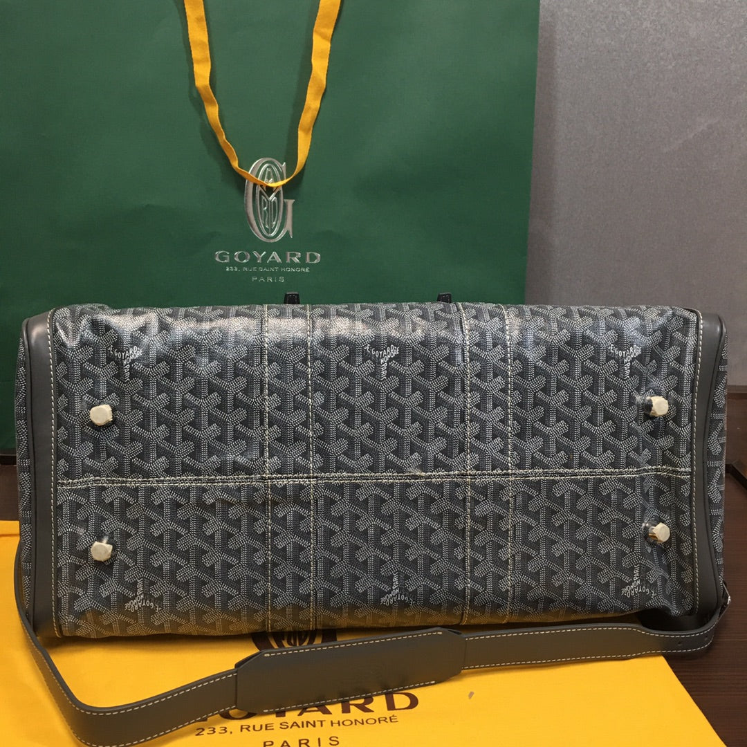 Sac de voyage Goyard Boston 50 gris