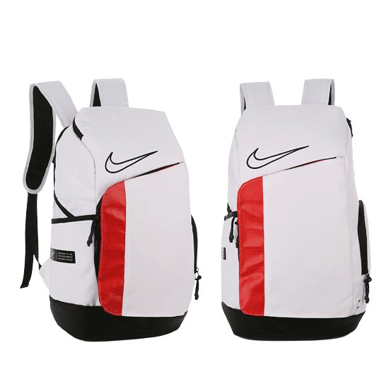 Sac à dos de basketball Nike Elite Pro blanc et rouge