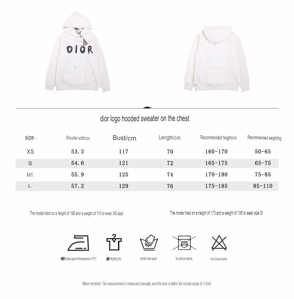 Sweat à capuche Dior Brushstroke