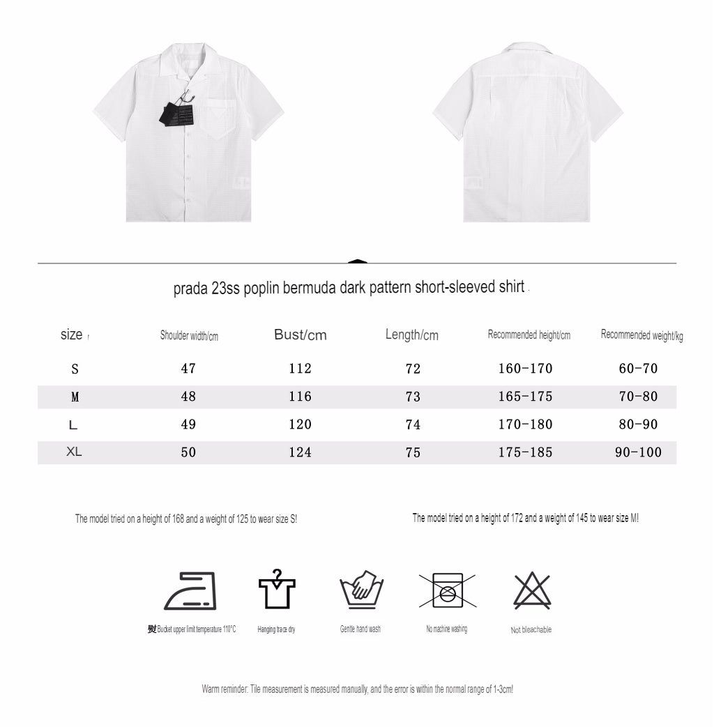 Chemise Prada à manches courtes boutonnée