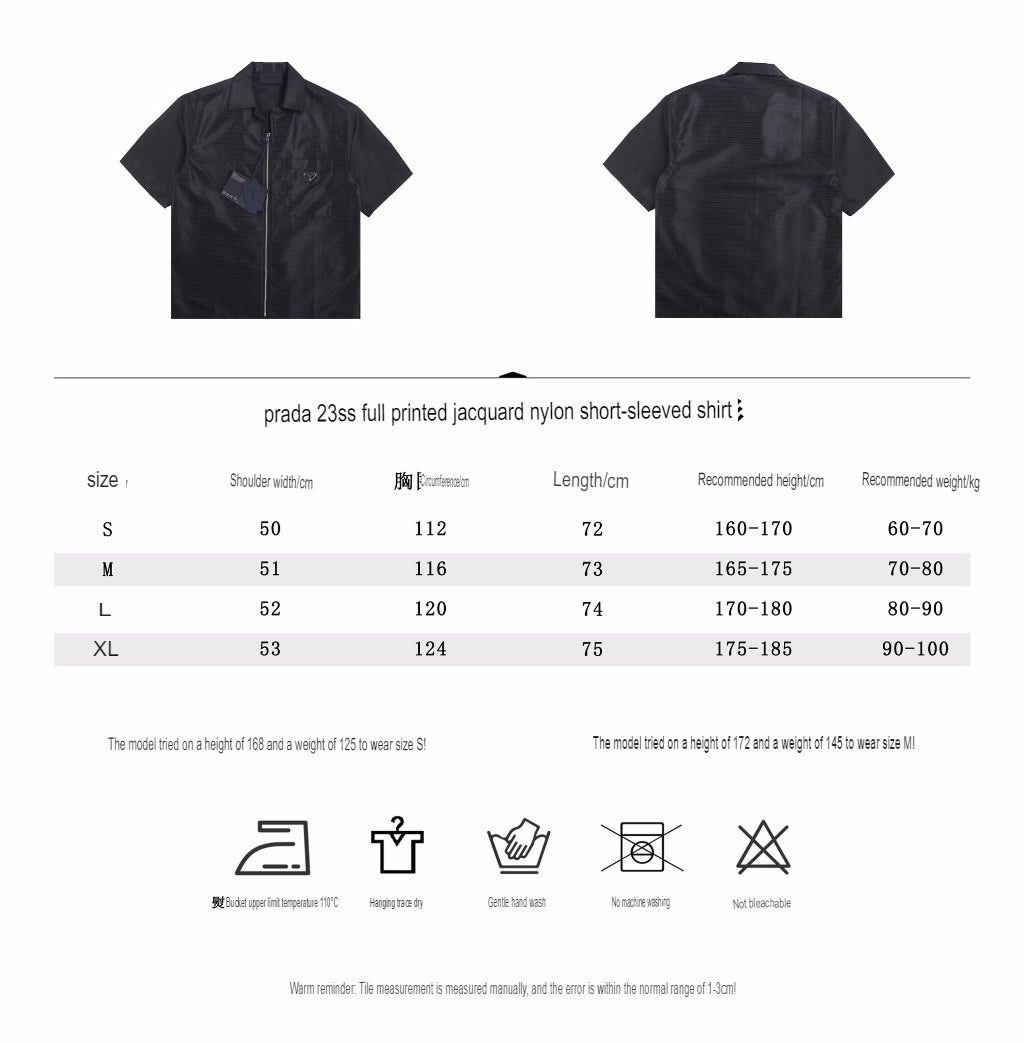 Chemise zippée Prada