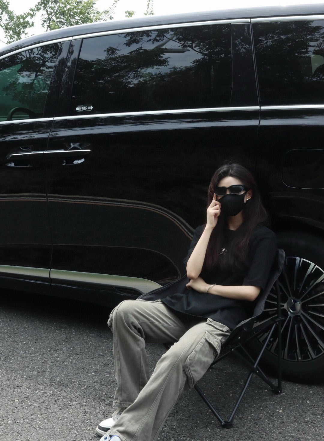 T-shirt Gucci Vintage Logo (Noir)