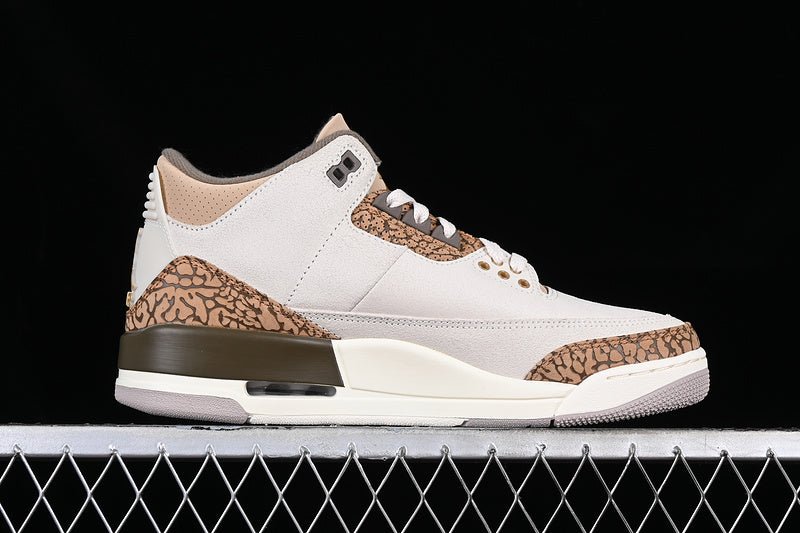 AIR JORDAN 3 PALOMINO GRIS/MARRON/BLANC