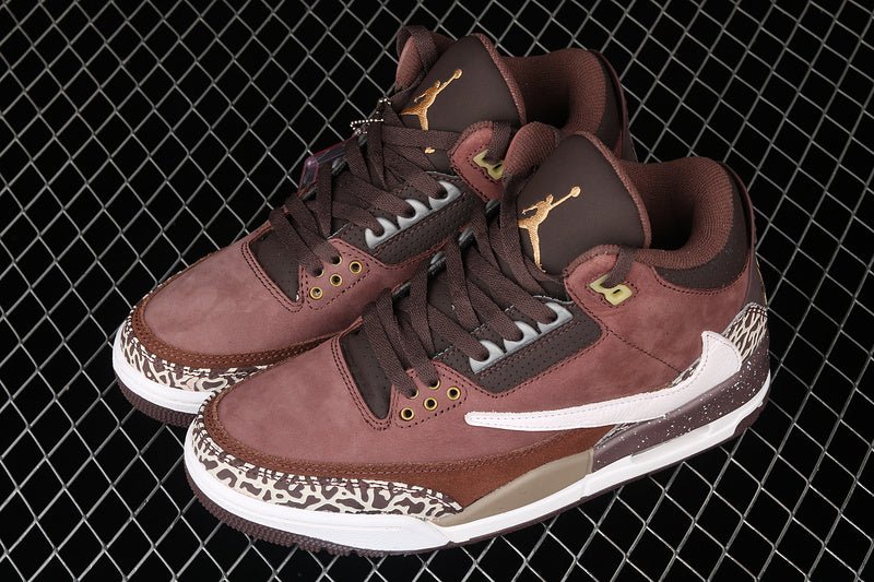 AIR JORDAN 3 RETRO HIGH OG ANTIQUE BRASS MARRON/BLANC/NOIR
