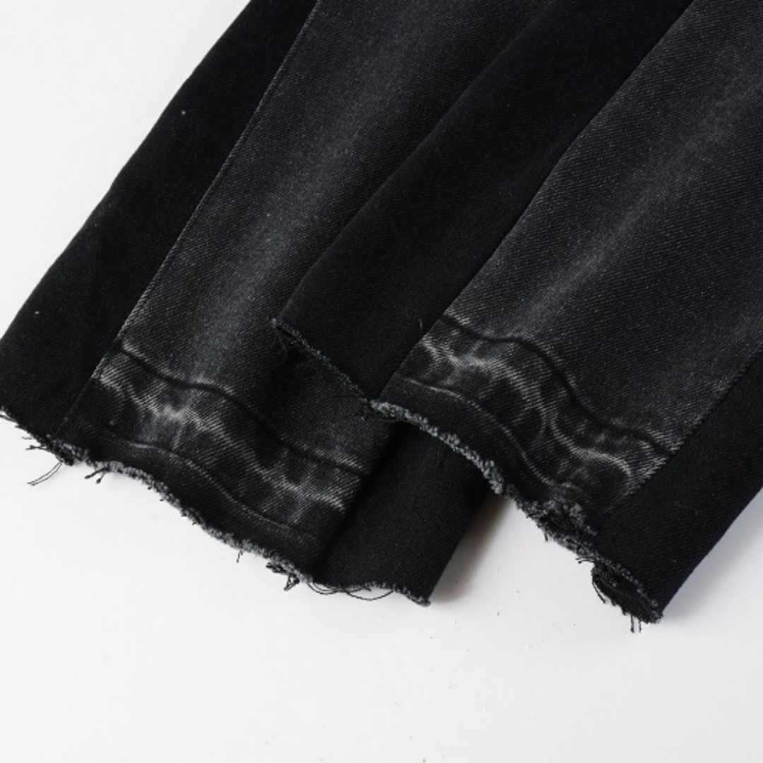 Jean noir évasé Amr