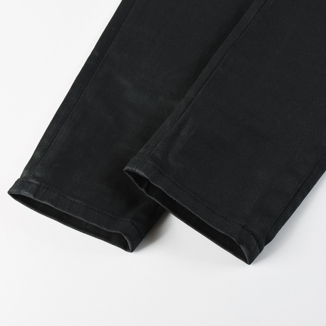 Jean en denim noir Amr