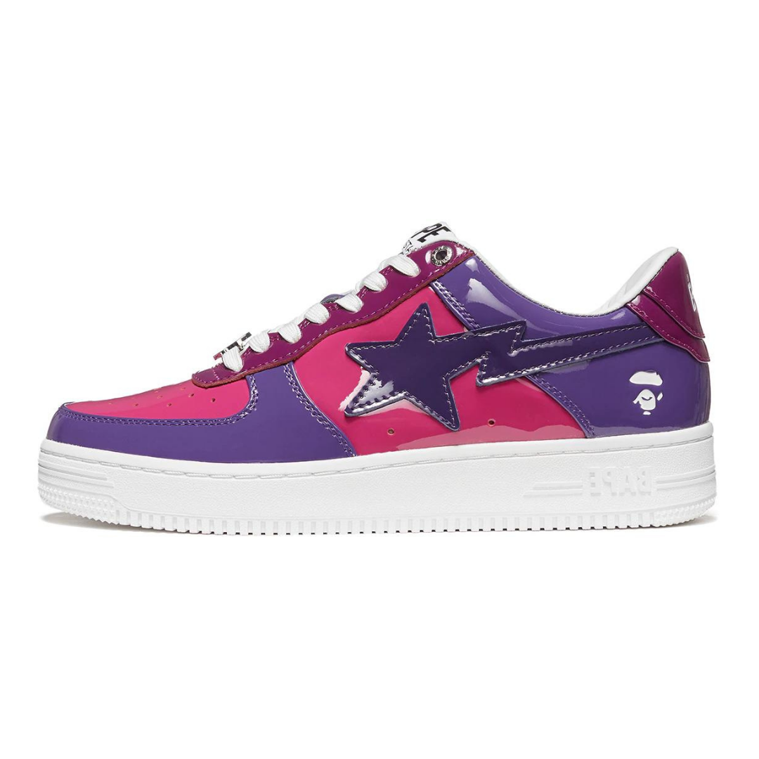 Bape Bapesta Violet Rose