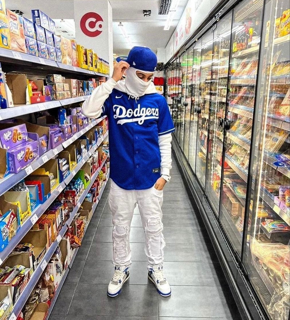 J4 Bleu militaire rétro