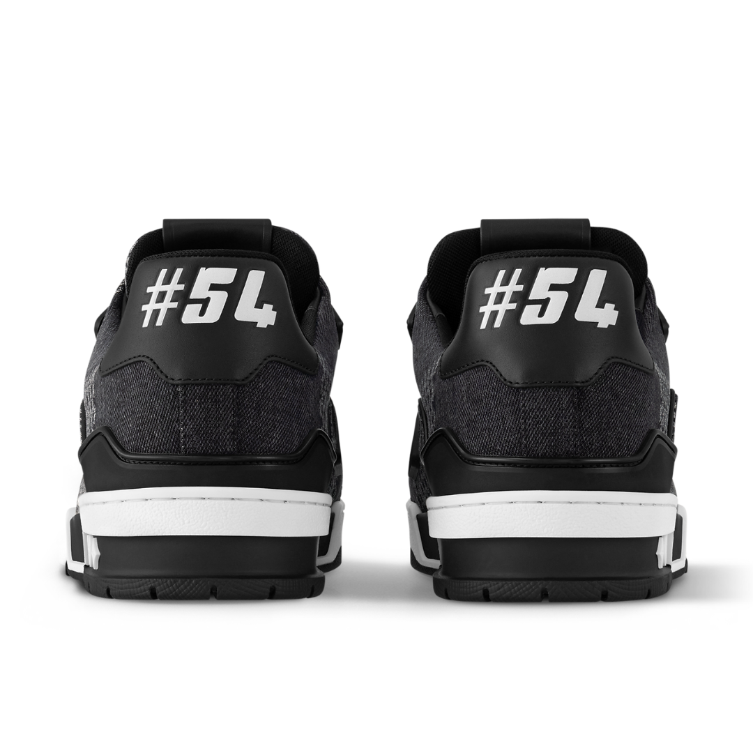 Baskets LV Monogram en Damier noir