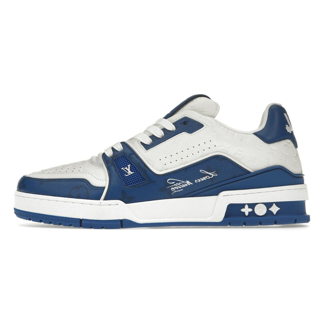 Baskets bleues LV Monogram