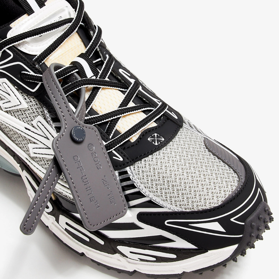 Off "Je reviens tout de suite" Noir Blanc Bleu