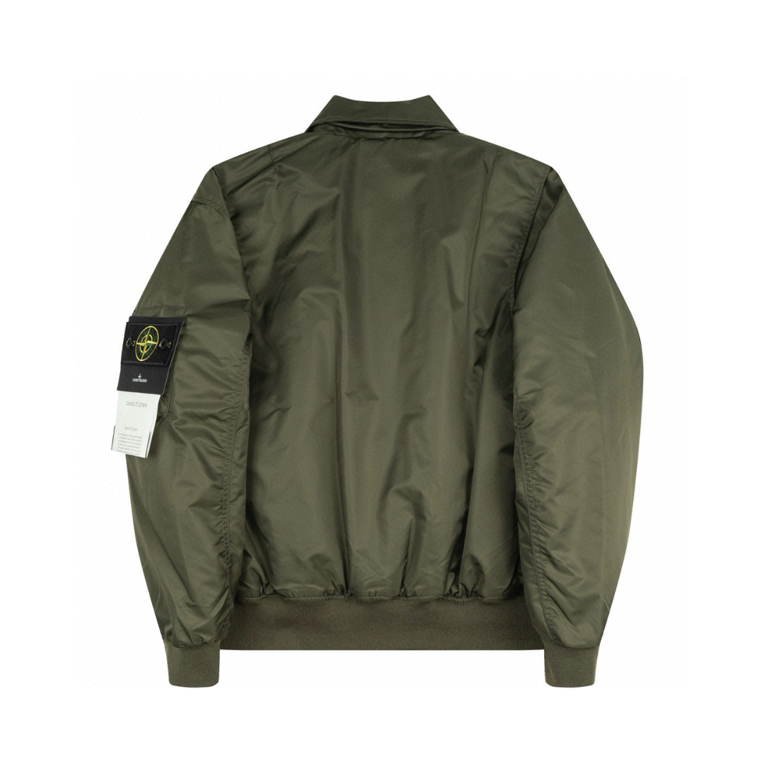 Veste à monogramme en pierre