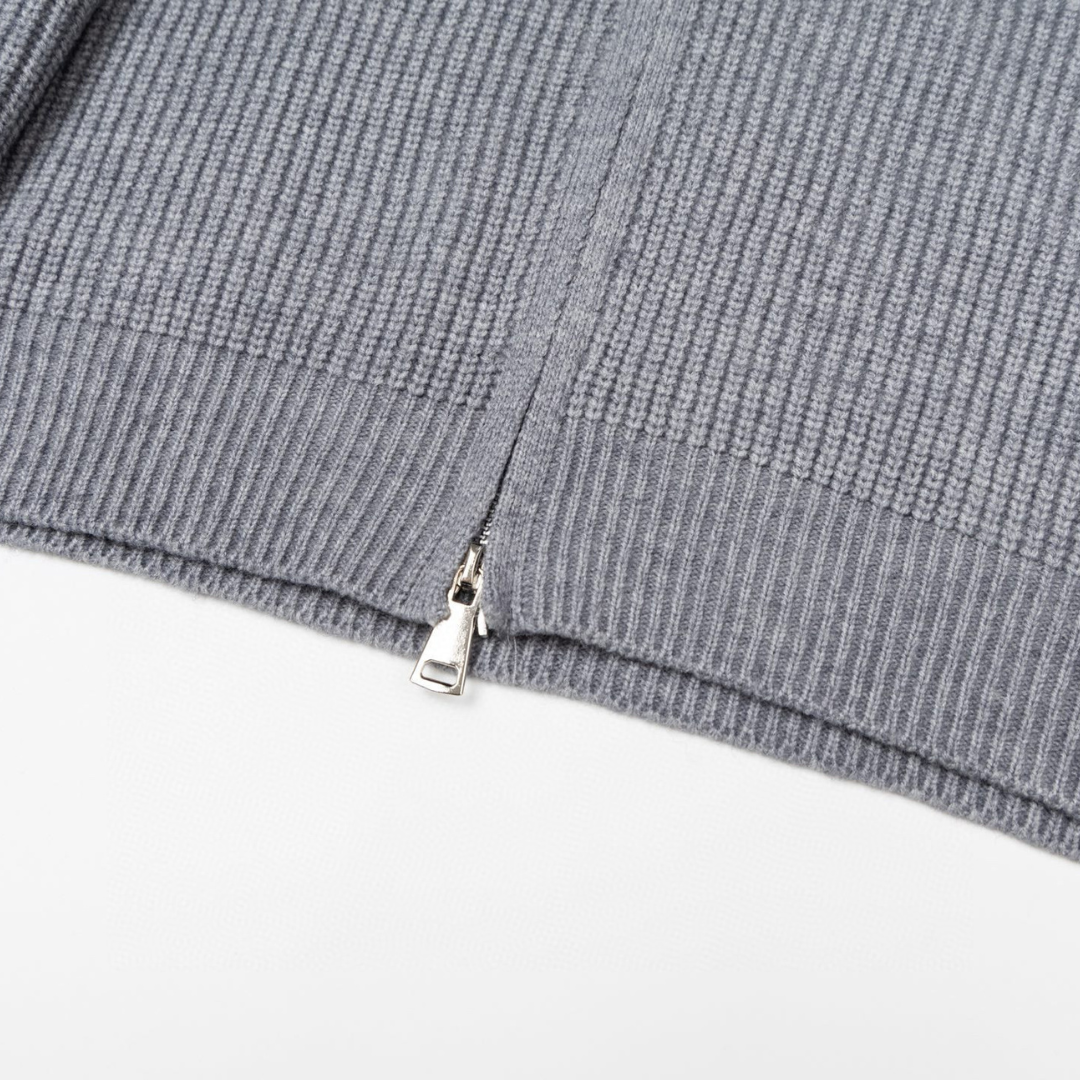 Pull à fermeture éclair intégrale Stone