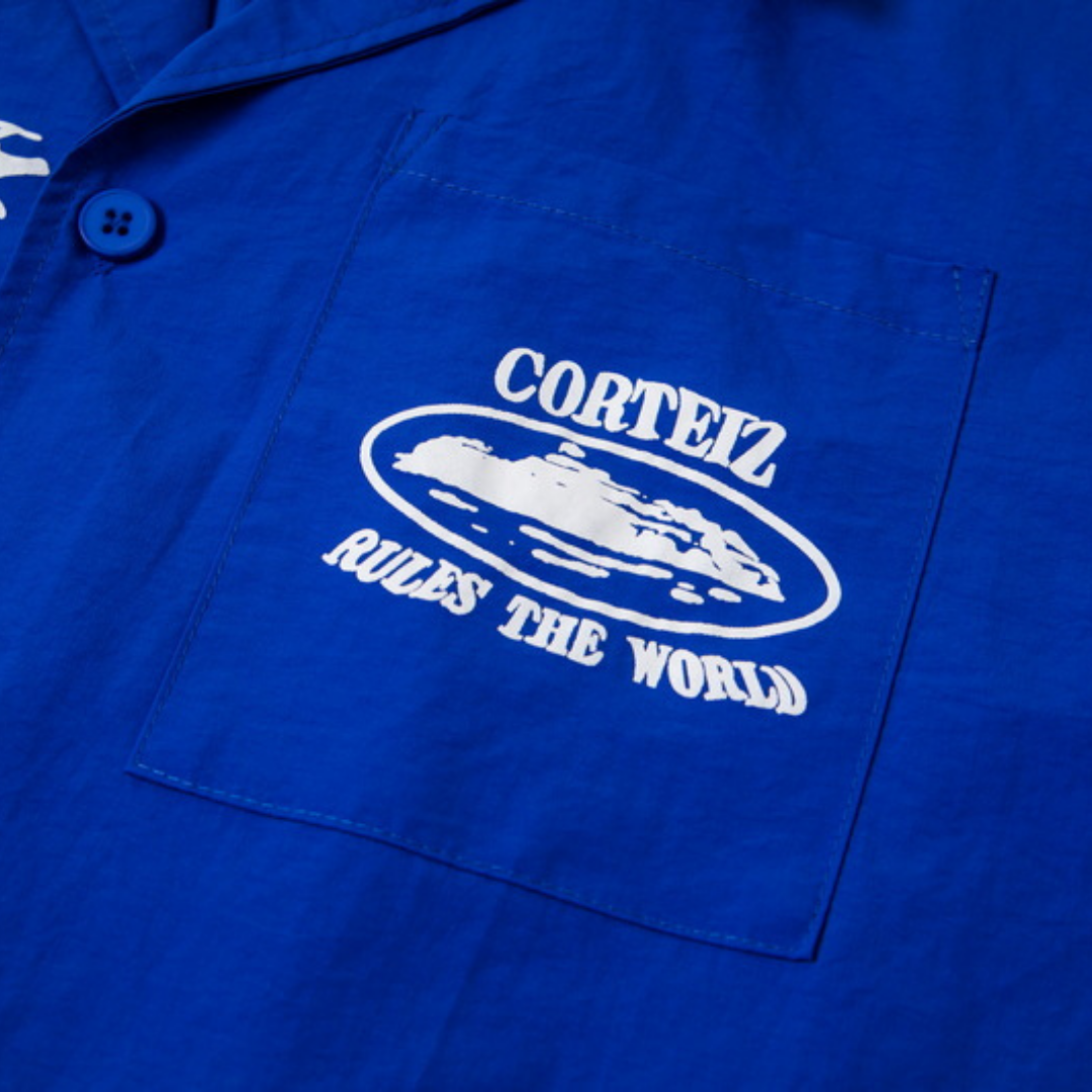 Ensemble court bleu Alcatraz