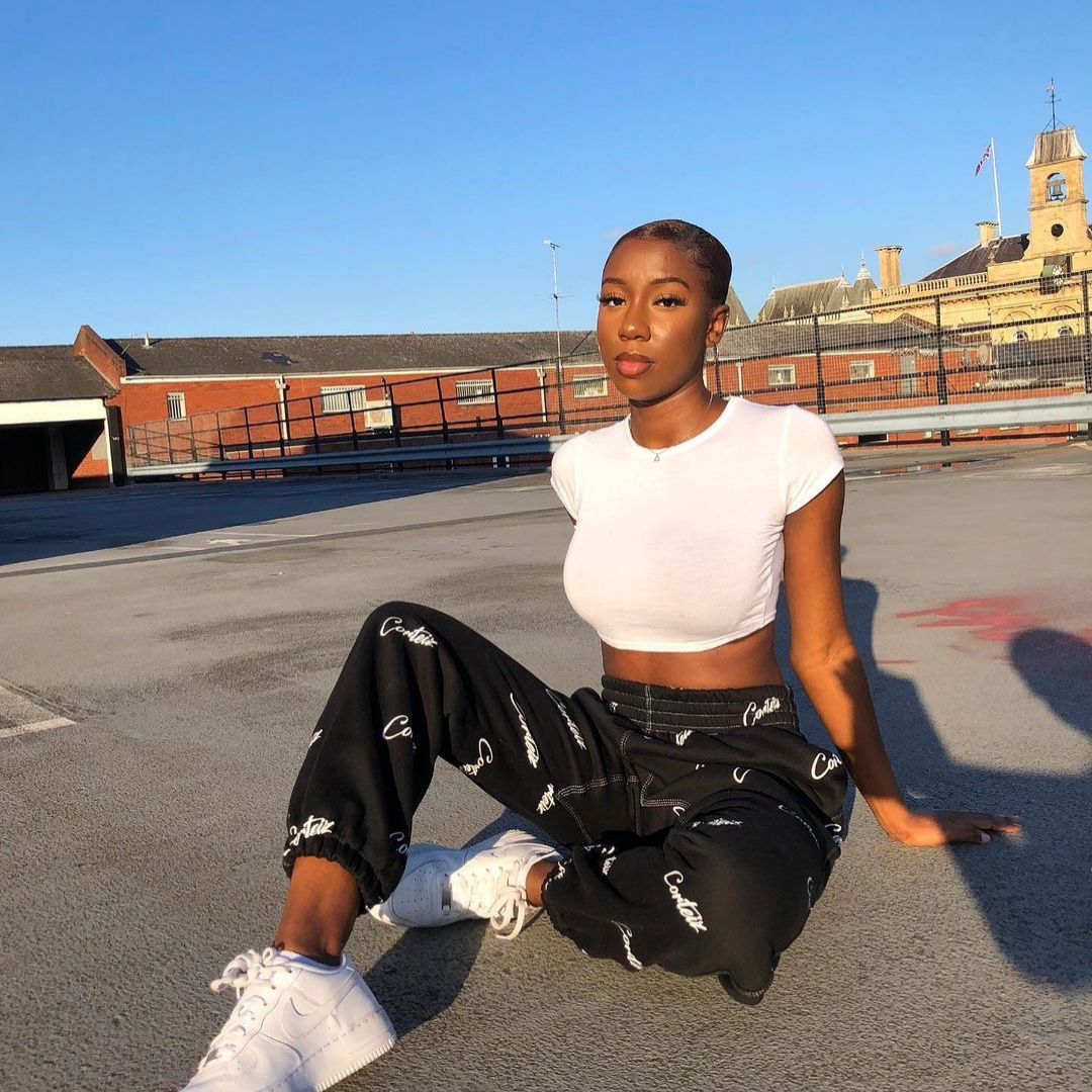 Pantalon Allstar Alcatraz noir et blanc