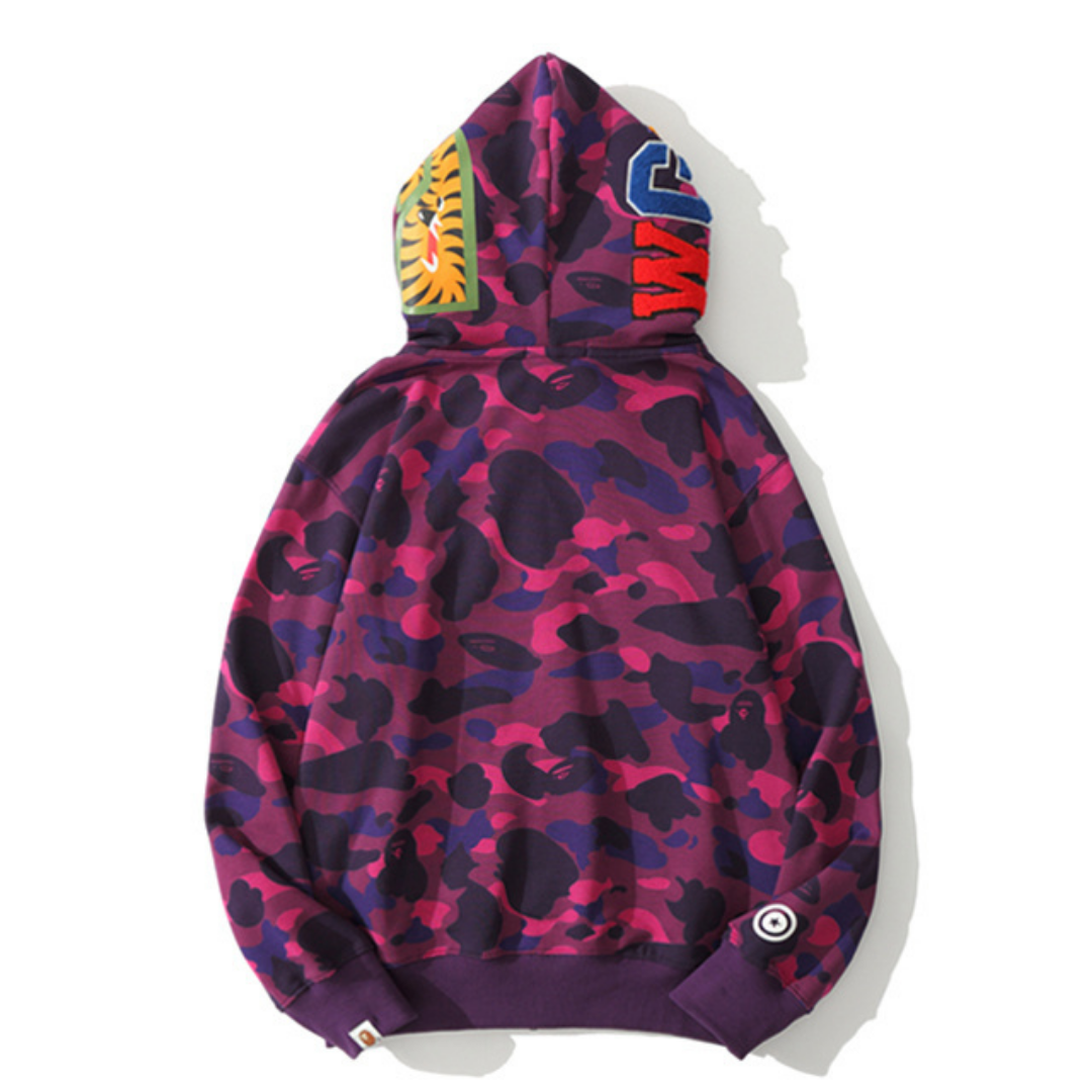 Sweat à capuche zippé Bape