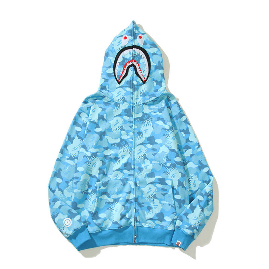 Sweat à capuche zippé Bape