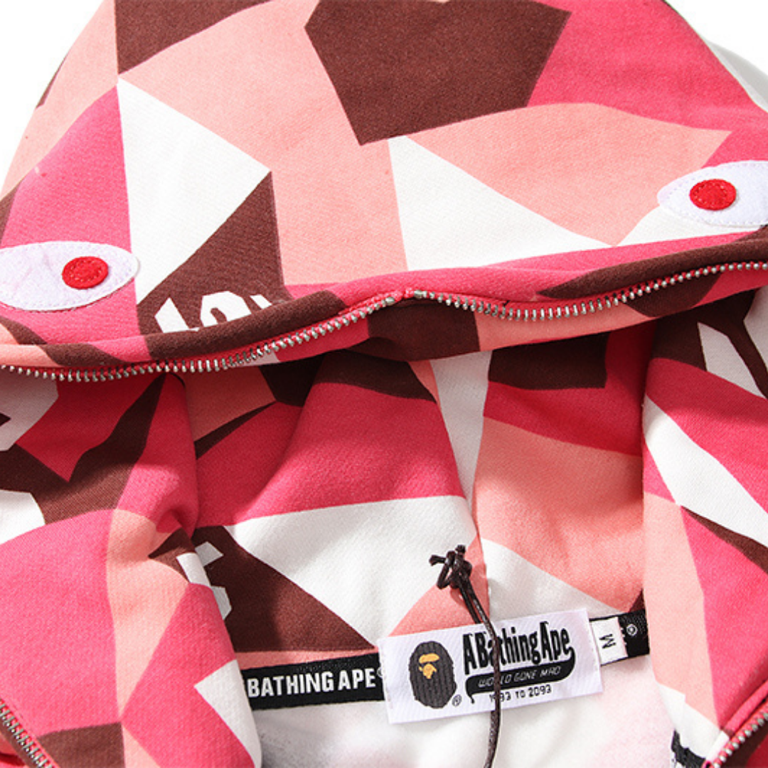 Sweat à capuche zippé Bape