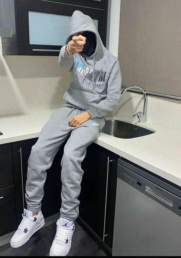 Pantalon gris décodé