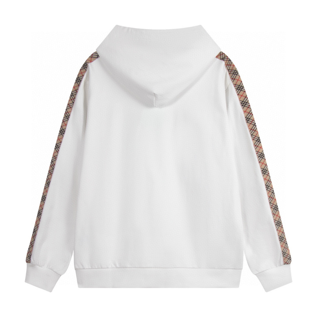 Sweat à capuche zippé monogrammé