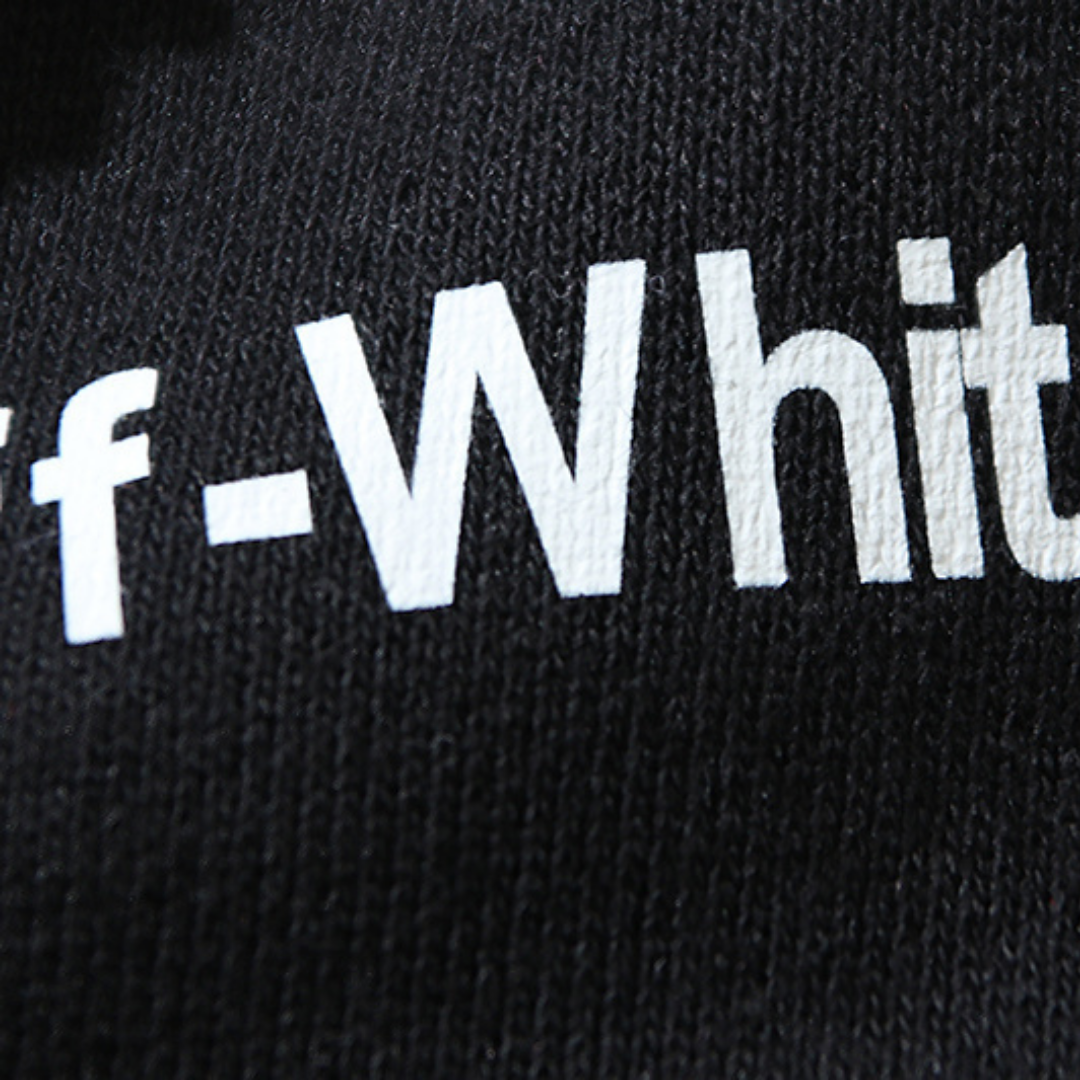 Sweat à capuche zippé Off-W Monogram