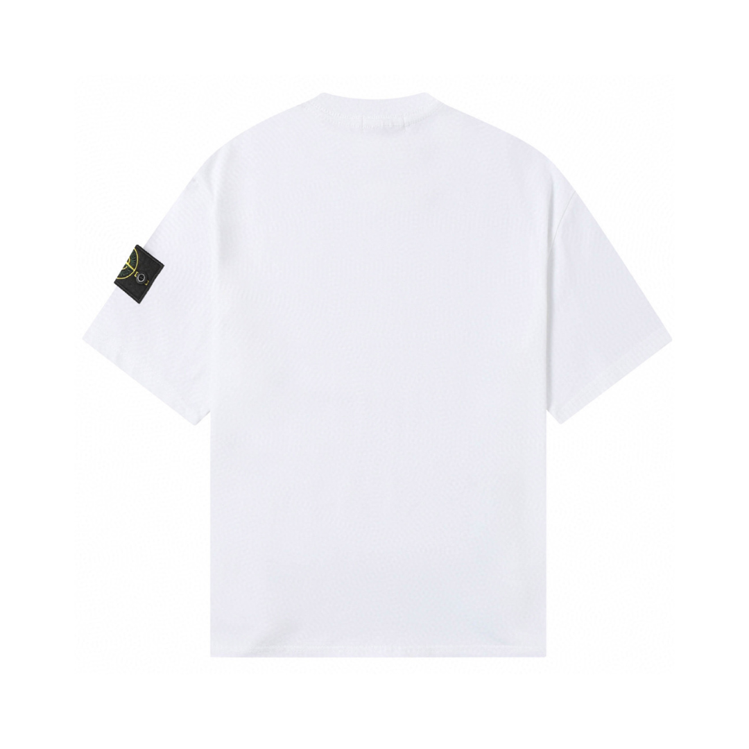 T-shirt monochrome pierre