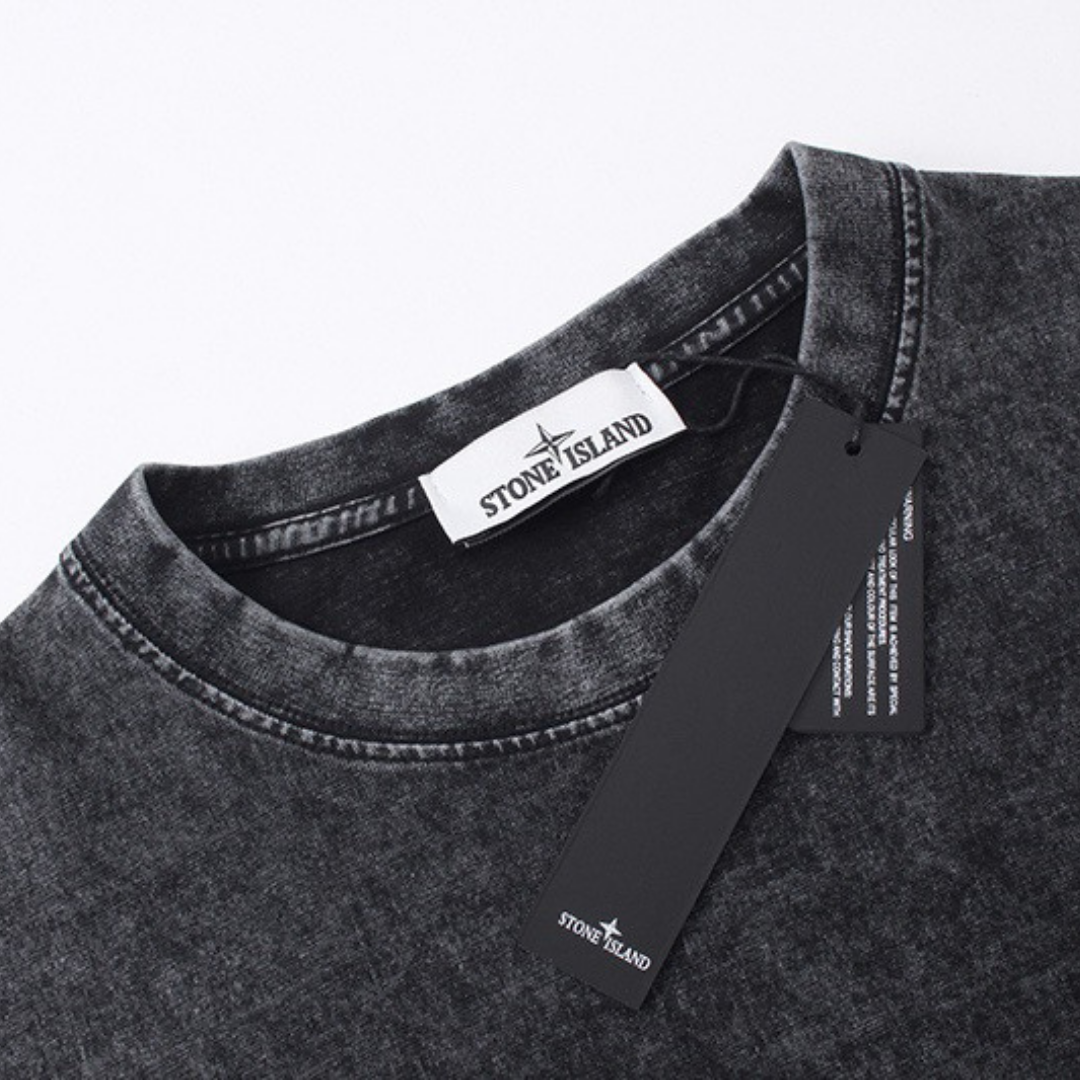 Sweat-shirt à monogramme en pierre