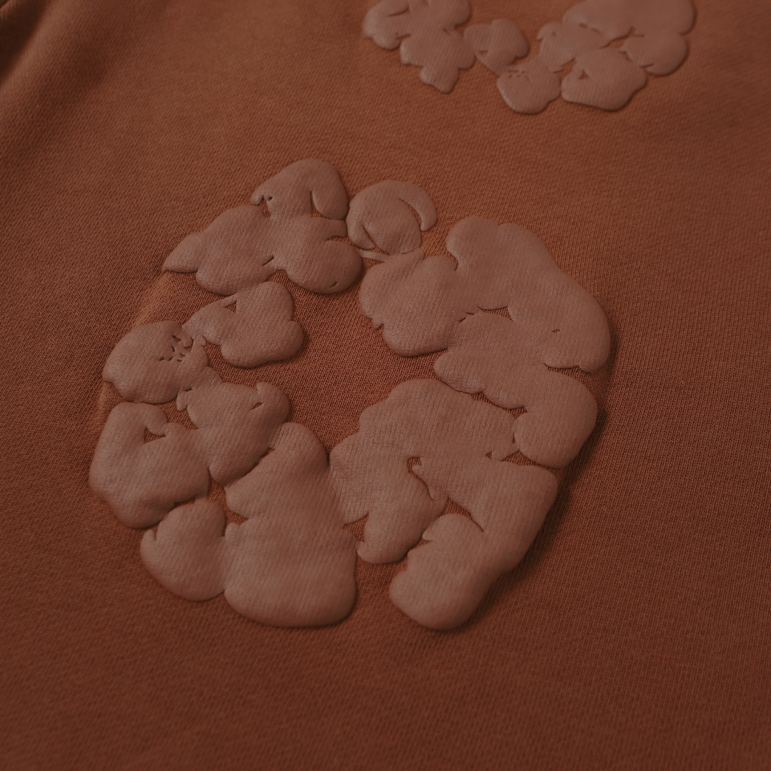 Ensemble en denim marron