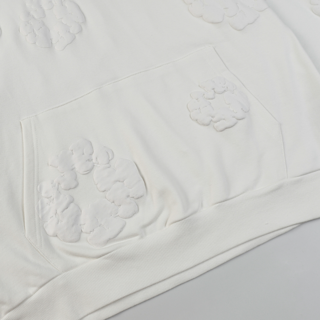 Ensemble de survêtement en denim blanc