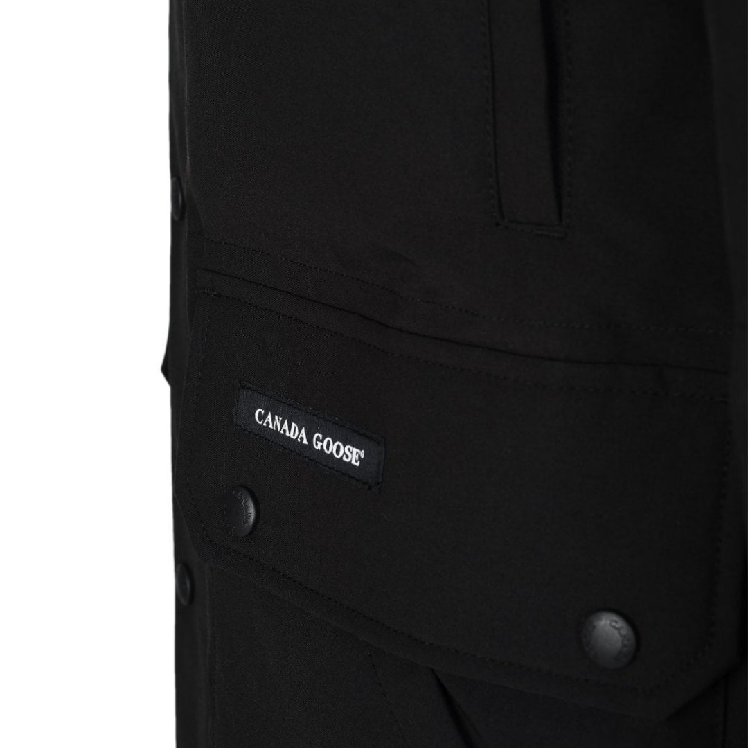 Parka noire Goose Emory