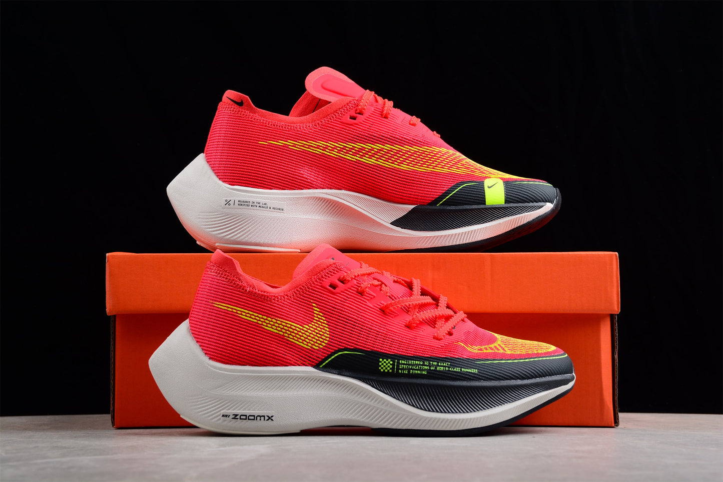 ZoomX Vaporfly NEXT% 2 Rouge, Noir et Jaune
