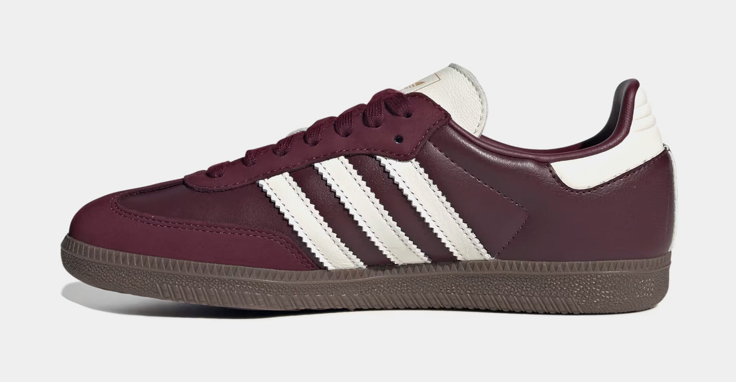Samba OG Womens Lifestyle Shoes (Maroon/Off White/Gum)