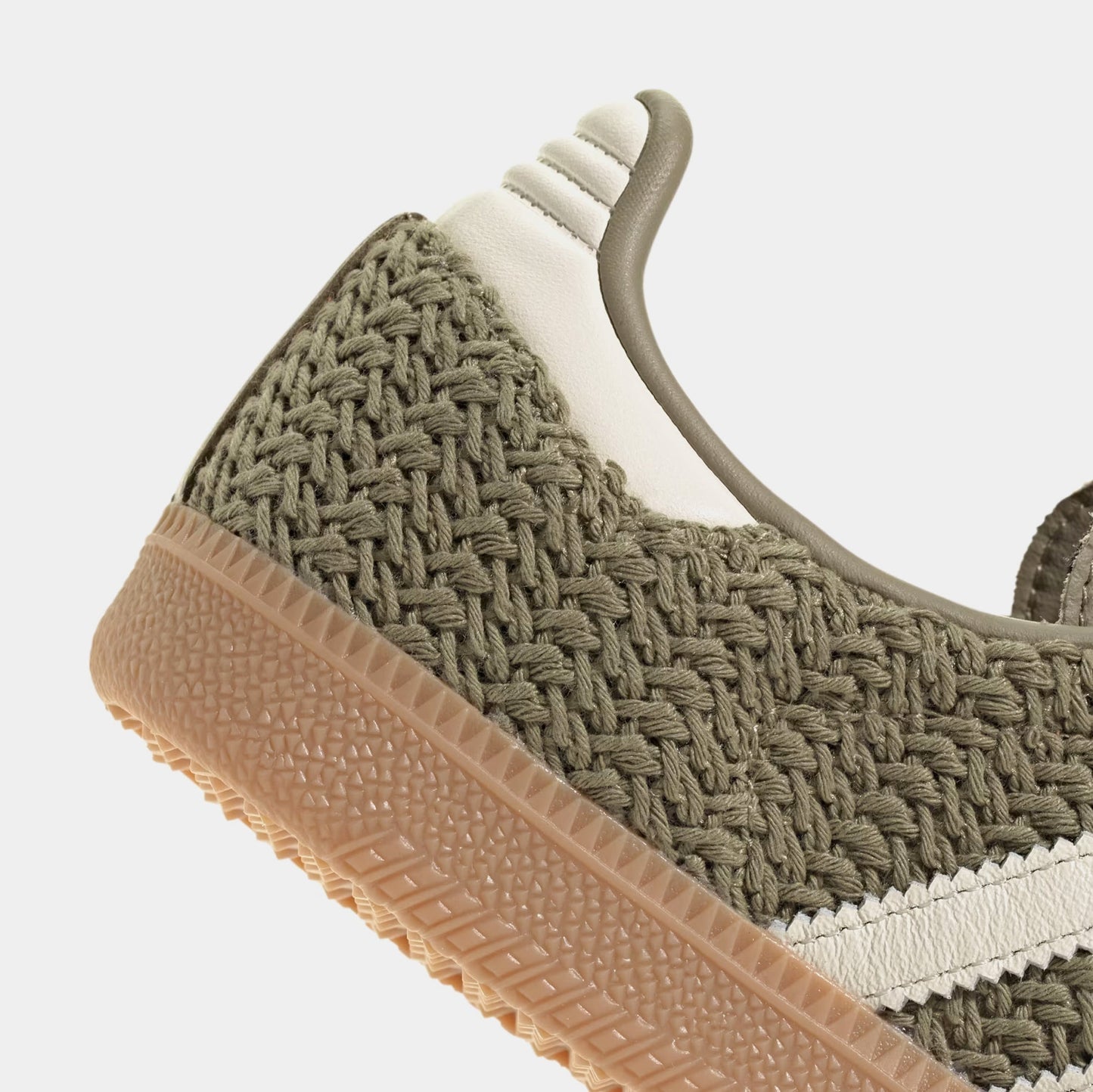 Samba OG Crochet Womens Lifestyle Shoes (Orbit Green/Cream White/Gum)