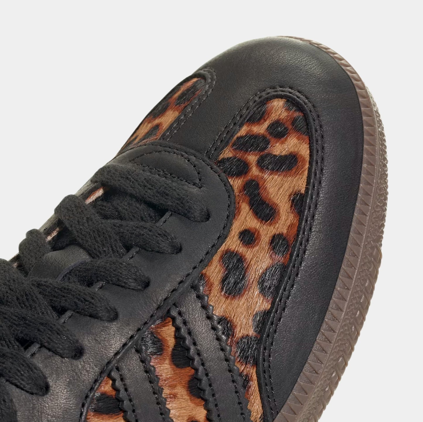 Samba OG Cheetah Womens Lifestyle Shoes (Core Black/Collegiate Green/Cream White)