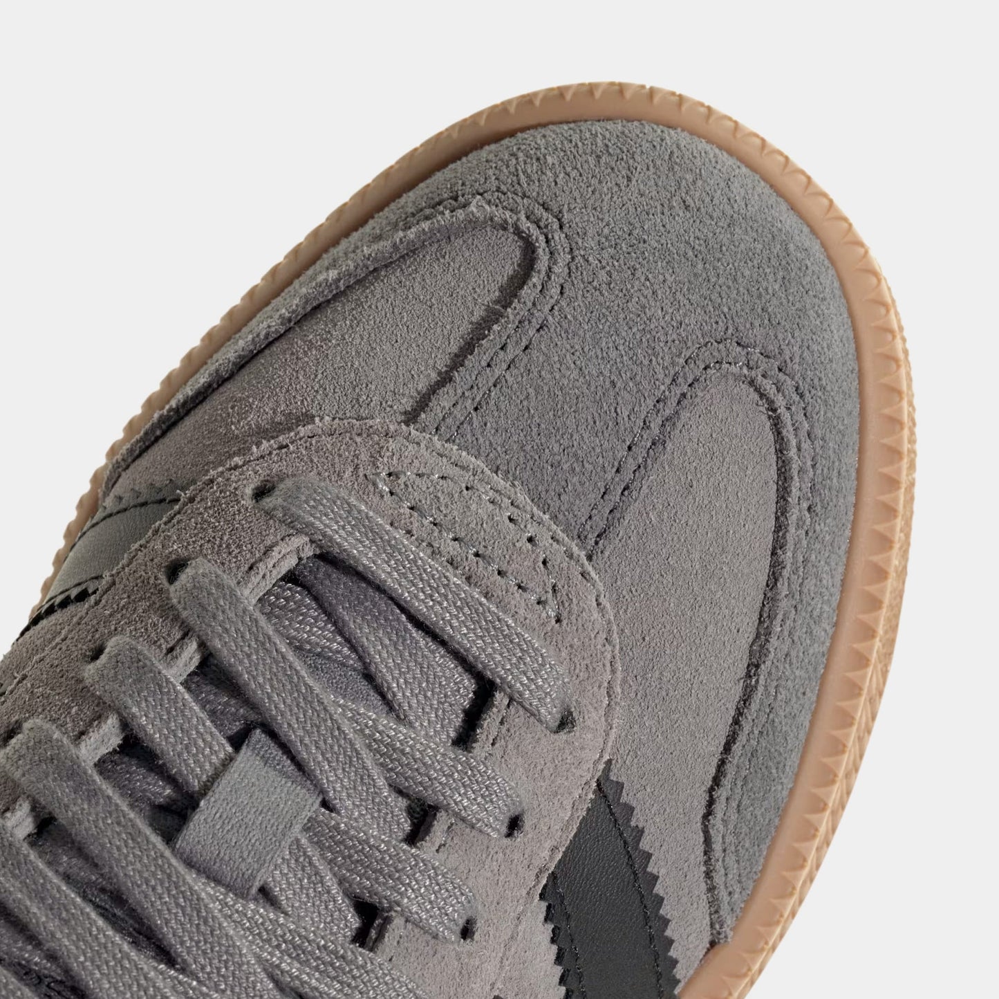 Samba XLG Grade School Lifestyle Shoes (Grey Three/Core Black/Gum)