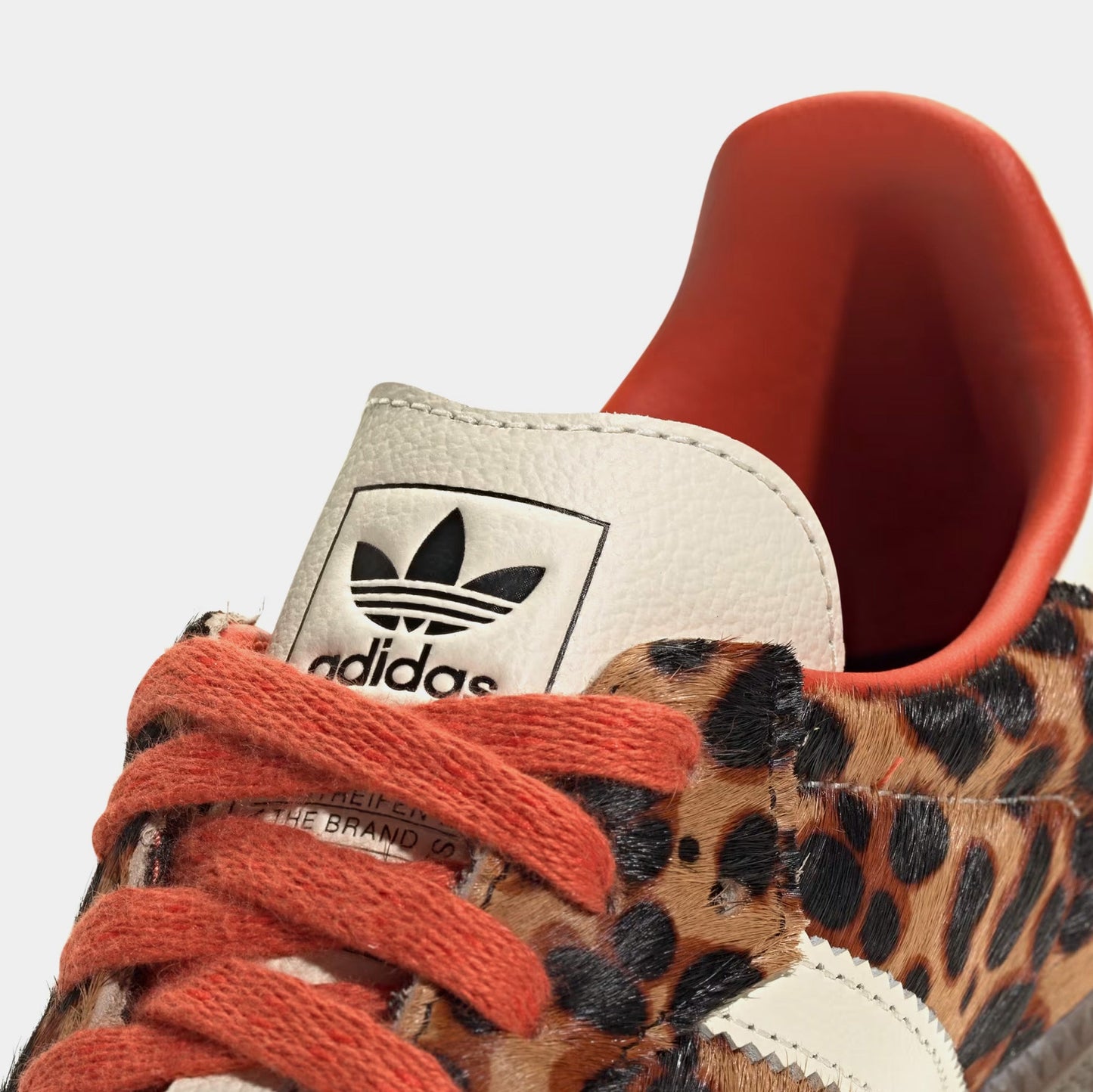 Samba OG Cheetah Pack Preloved Red Womens Lifestyle Shoes (Core Black/Preloved Red/Cream White)