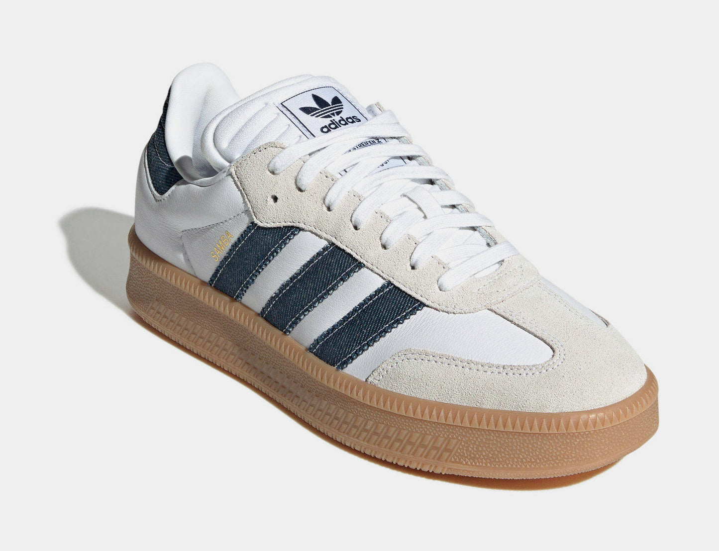 Samba XLG Mens Lifestyle Shoes (White/Night Indigo/Gum)