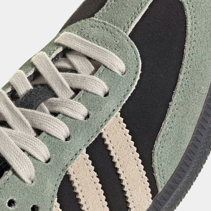 Samba OG Womens Lifestyle Shoes (Core Black/Alumina/Silver Green)