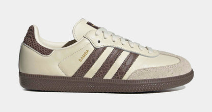 Samba OG Womens Lifestyle Shoes (Cream White/Earth Strata/Maroon)
