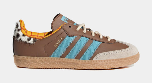 Toy Story x Samba OG Grade School Lifestyle Shoes (Preloved Brown/Preloved Blue/Aluminum)