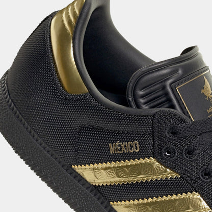Samba OG Mexico Mens Lifestyle Shoes (Core Black/Medtallic Gold)