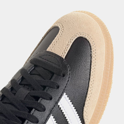 Samba OG Grade School Lifestyle Shoes (White/Black/Beige)