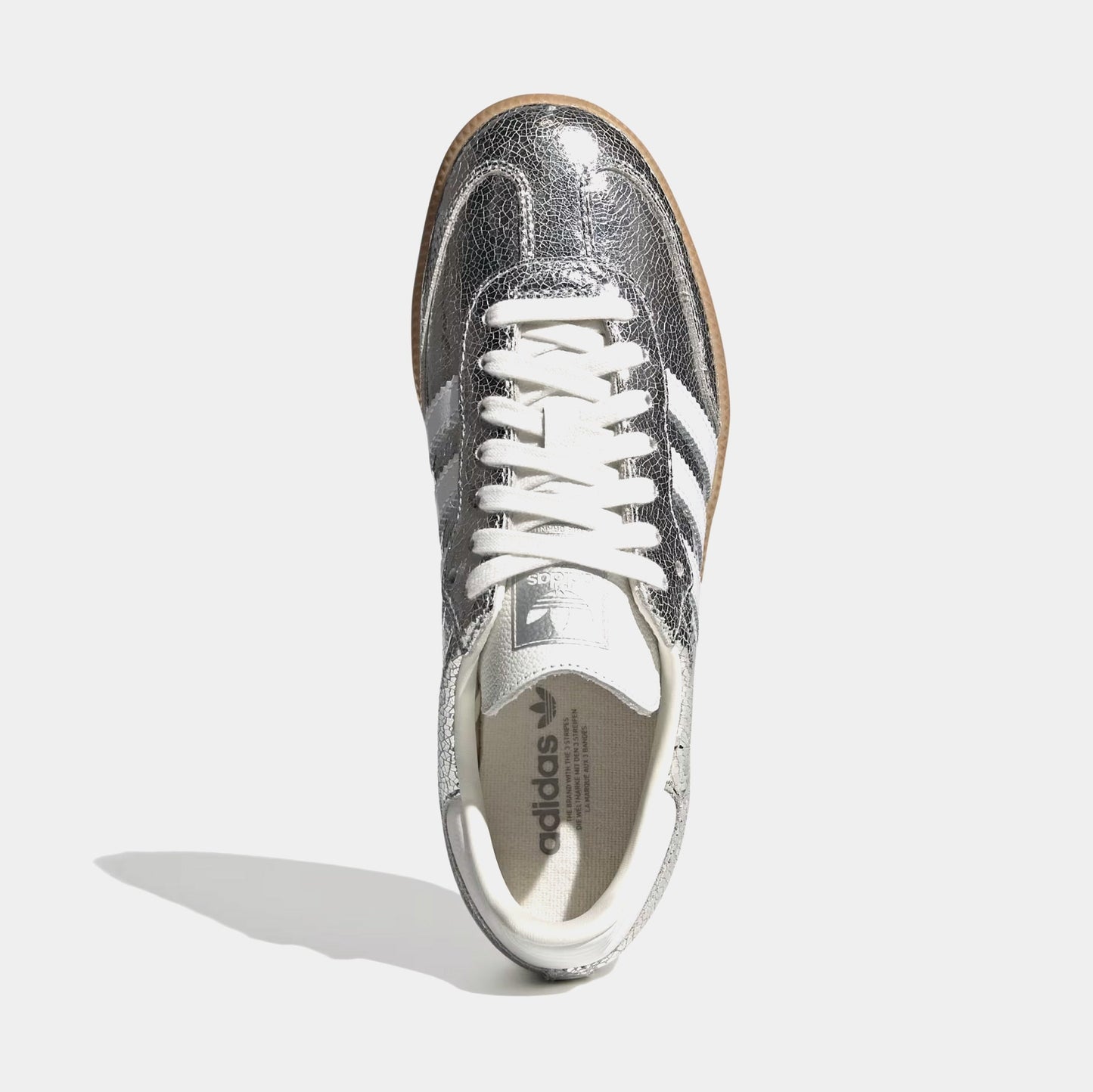 Samba OG Womens Lifestyle Shoes (Silver Metallic/Cloud White/Core White)